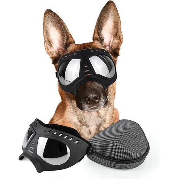 Dog Goggles Large Breed, Dog Sunglasses Large Breed UV Protection Sunglasses - Picture 7 of 7